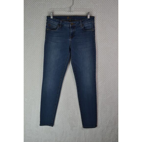 Kut from the Kloth Women's 6 Medium Wash Skinny Stretch Jeans - Picture 1 of 16
